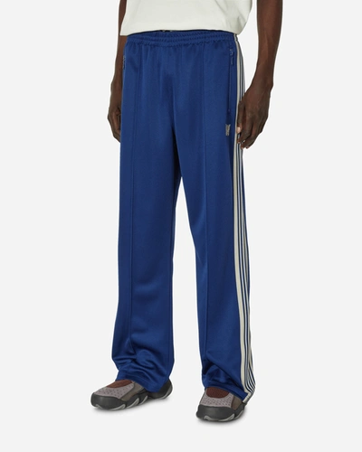 Needles Poly Smooth Track Pants Royal In Blue