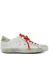 GOLDEN GOOSE WHITE LEATHER SNEAKERS,5799558