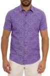 Robert Graham Edens Woven Shirt In Lilac