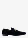 Gucci Jordan Horsebit-embellished Suede Loafers In Black