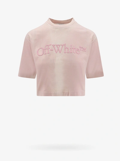 Off-white T-shirt In Pink