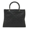 GUCCI GUCCI BAMBOO BLACK SYNTHETIC TOTE BAG (PRE-OWNED)
