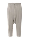 Rick Owens Trouser In Beige