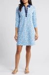LILLY PULITZER AINSLEE FLORAL POLO MINIDRESS