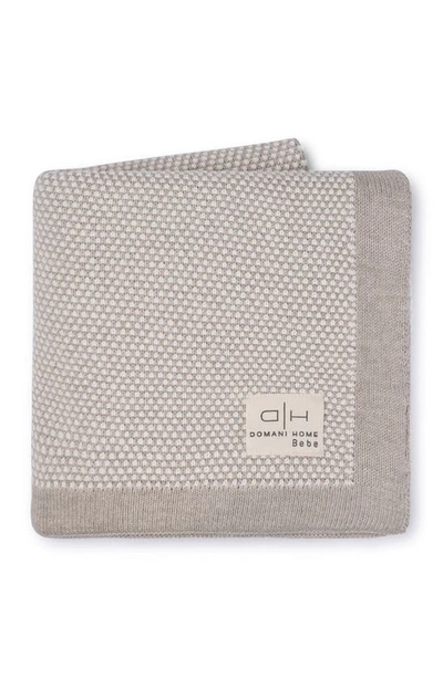 DOMANI HOME DOMANI HOME STIPPLE BABY BLANKET