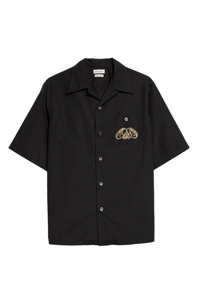 Alexander Mcqueen Shirts In Black