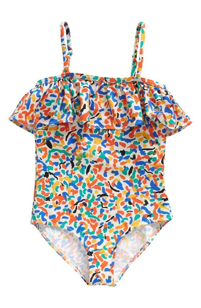 Bobo Choses Kids' Printed Lycra One Piece Swimsuit In Multicolor