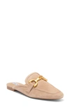 Steve Madden Fortunate Bit Mule In Taupe Suede