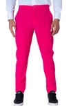 Maceoo Slim Fit Pants In Pink