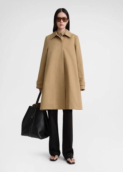 Totême A-line Car Coat Caramel