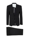 Dsquared2 Single-breasted Wool-blend Suit In Black