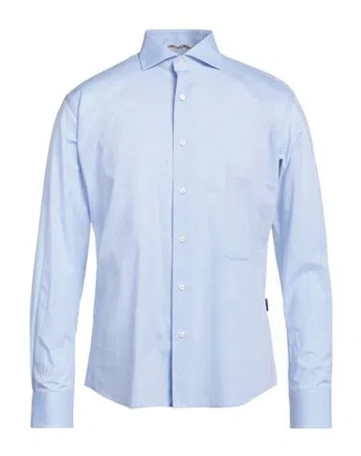 Aquascutum Man Shirt Light Blue Size 17 ½ Cotton