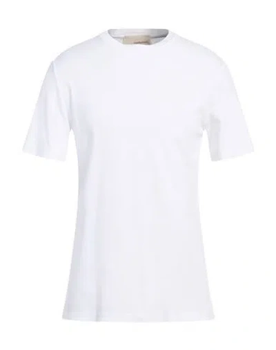Costumein Man T-shirt White Size 38 Cotton