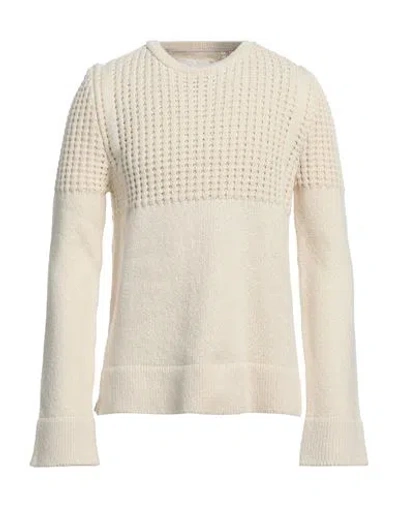 Jil Sander Cotton And Wool Sweater In White