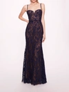 MARCHESA LACE MERMAID GOWN