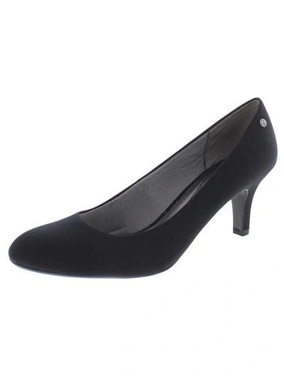 Lifestride Parigi Womens Cushioned Footbed Almond Toe Pumps In Multi