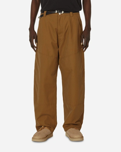 Carhartt Brown Wide Panel Trousers