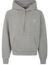 Ami Alexandre Mattiussi Ami Paris Hoodie Ami Am Clothing In Grey