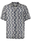 Dries Van Noten 01570 Carltone 8161 M.w.shirt Clothing In Blue