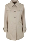 HERNO HERNO A LINE SHORT TRENCH COAT CLOTHING