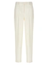 KITON CIGARETTE PANTS WHITE