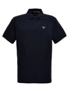 BARBOUR LOGO EMBROIDERY  SHIRT POLO BLUE