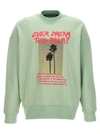 PALM ANGELS PALM DREAM SWEATSHIRT GREEN