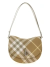 BURBERRY ROCKING HORSE SHOULDER BAGS BEIGE