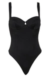 ONIA VIDA HIGH LEG ONE-PIECE SWIMSUIT