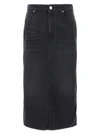 Isabel Marant Britt Denim Midi Skirt
