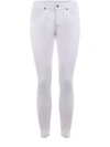 Dondup George Five-pocket Jeans In White