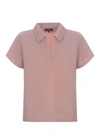 Fay Polo Shirt  In Pink