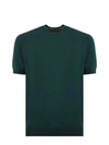 Paolo Pecora T-shirt In Verde Inglese