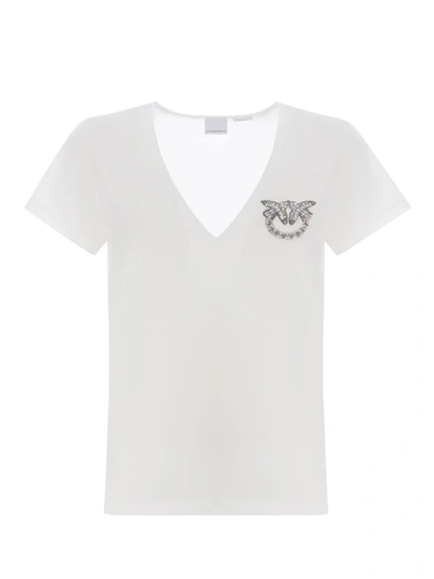 Pinko T-shirts And Polos White In White