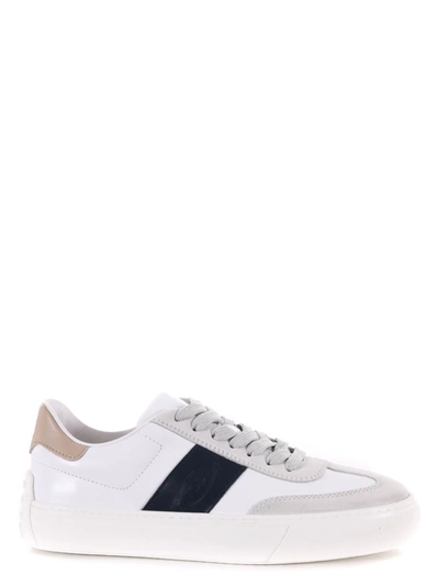 Tod's Sneakers Mit Logo-stempel In White