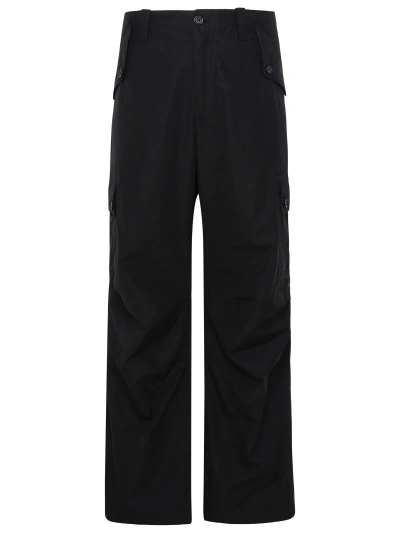 Dolce & Gabbana Cotton Cargo-trousers In Black