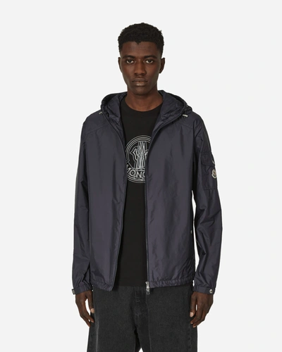 Moncler Navy Etiache Jacket In Dark Navy Blue 742