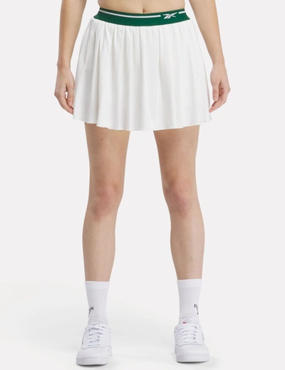 Reebok Classics Retro Court Tennis Skirt In White