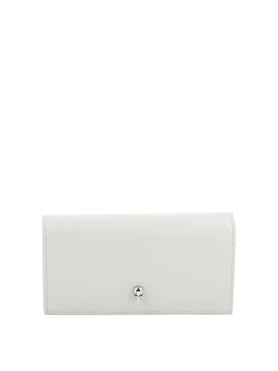 Alexander Mcqueen Alexander Mc Queen Skull Wallet In White