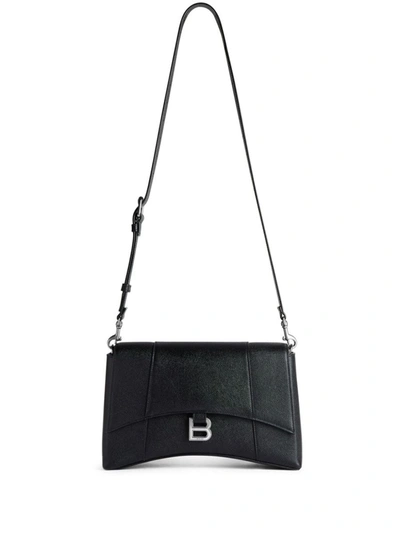 Balenciaga Downtown Xs Crossbody Bag In Black