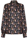 Etro Graphic-print Silk Shirt