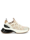 Pinko Slip-on Ariel Sneakers With Suede In Pink