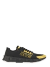 Versace Jeans Couture Sneaker With Logo In Black