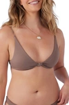 O'NEILL SALTWATER PISMO SOLIDS BIKINI TOP