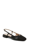 Sam Edelman Kara 2 Slingback Flat In Black