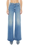 MOTHER HUSTLER ROLLER SNEAK FLARE JEANS