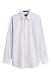 NORDSTROM KIDS' SOLID COTTON BUTTON-UP SHIRT