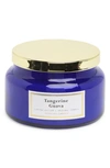 Portofino Candles Mini Tangerine Guava Lidded Candle In Cobalt