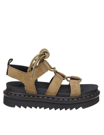 DR. MARTENS' DR. MARTENS NUBUCK LEATHER SANDALS