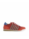Dsquared2 Nylon Low Runner Sneakers, Red